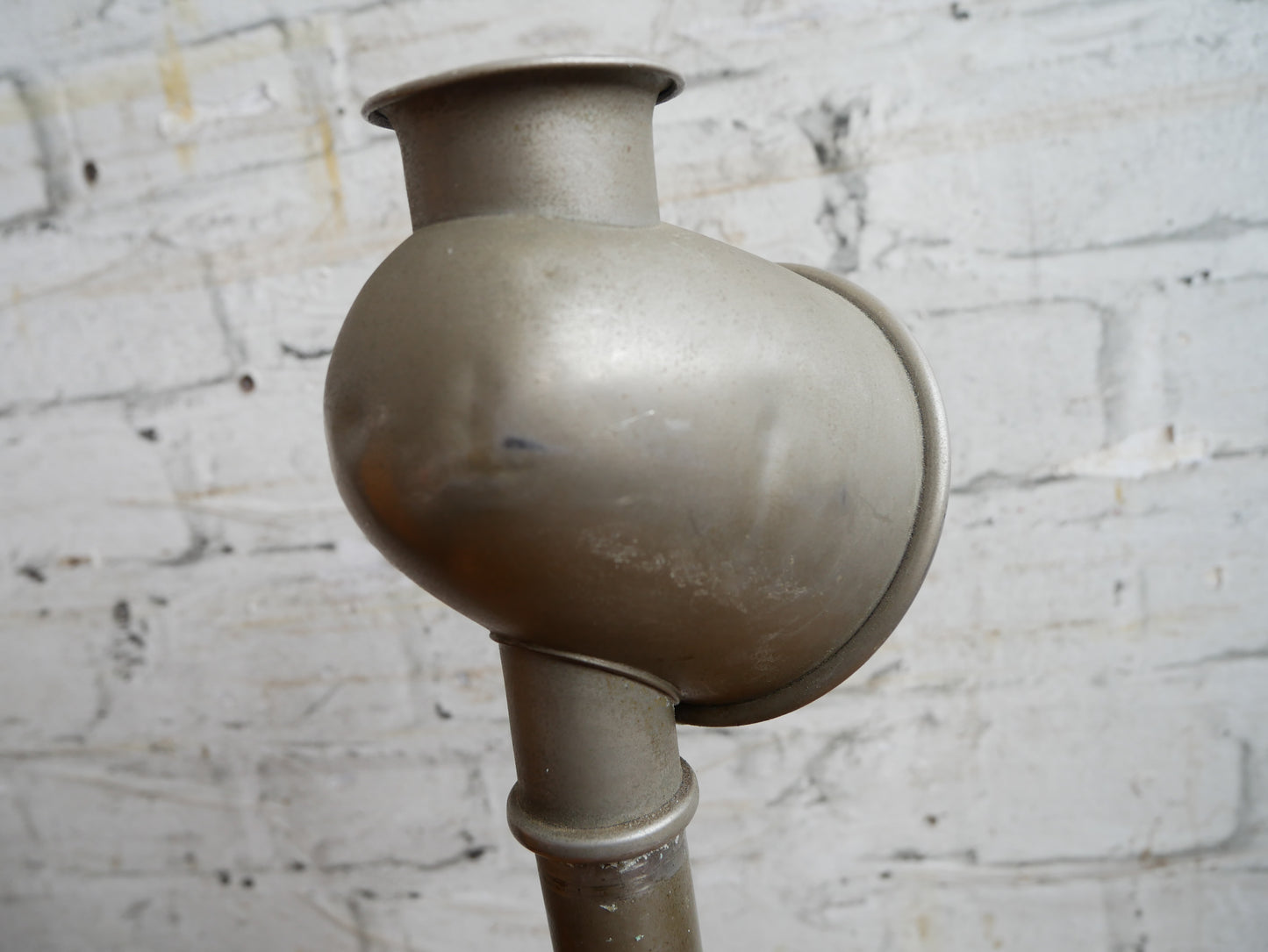 Antique Victorian German Gebruder Bing Brass Candlestick Students Lamp