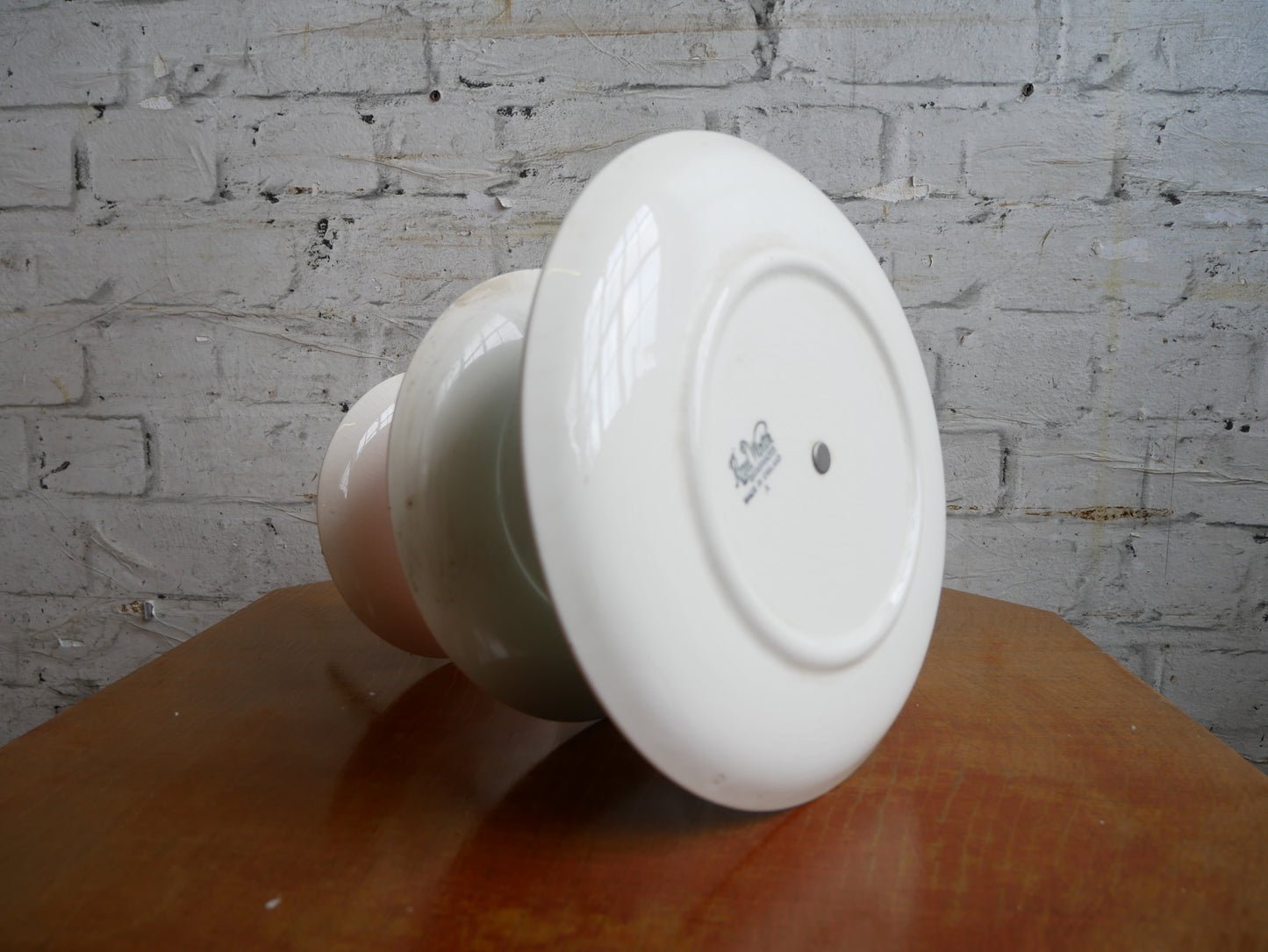 Vintage 1950s Royal Winton 3 Tier Polka Dot Ceramic Cake Stand