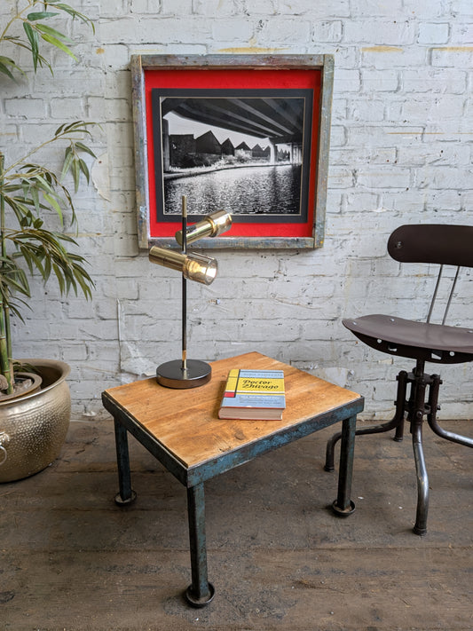 Contemporary Retro Mid Century Modern Style Articulated Spotlight Table Lamp