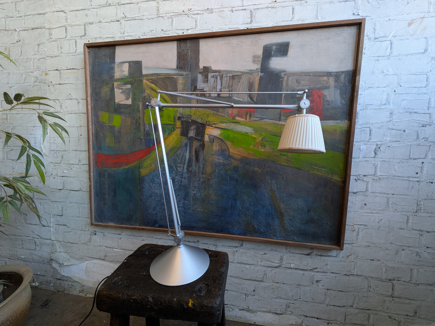 1 Vintage 2004 Philippe Starck for Flos Archimoon Soft Articulated Desk Lamp