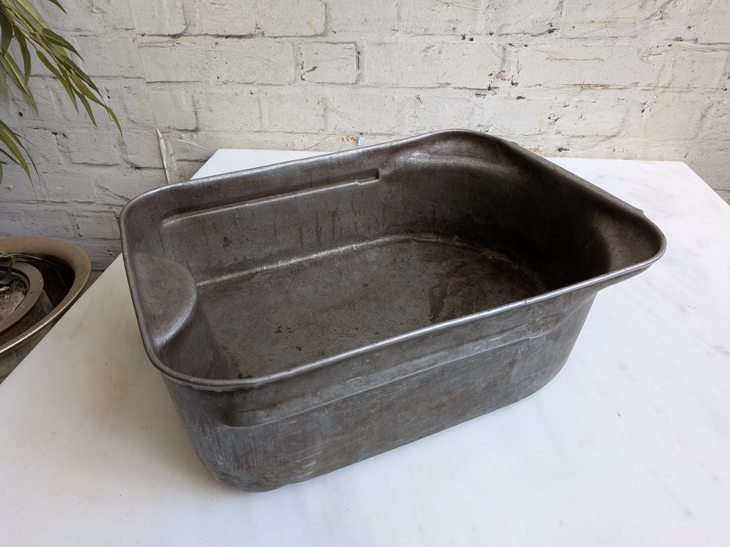 Vintage 40s 50s Mid Century Industrial Factory Steel Metal Storage Case Box Bin