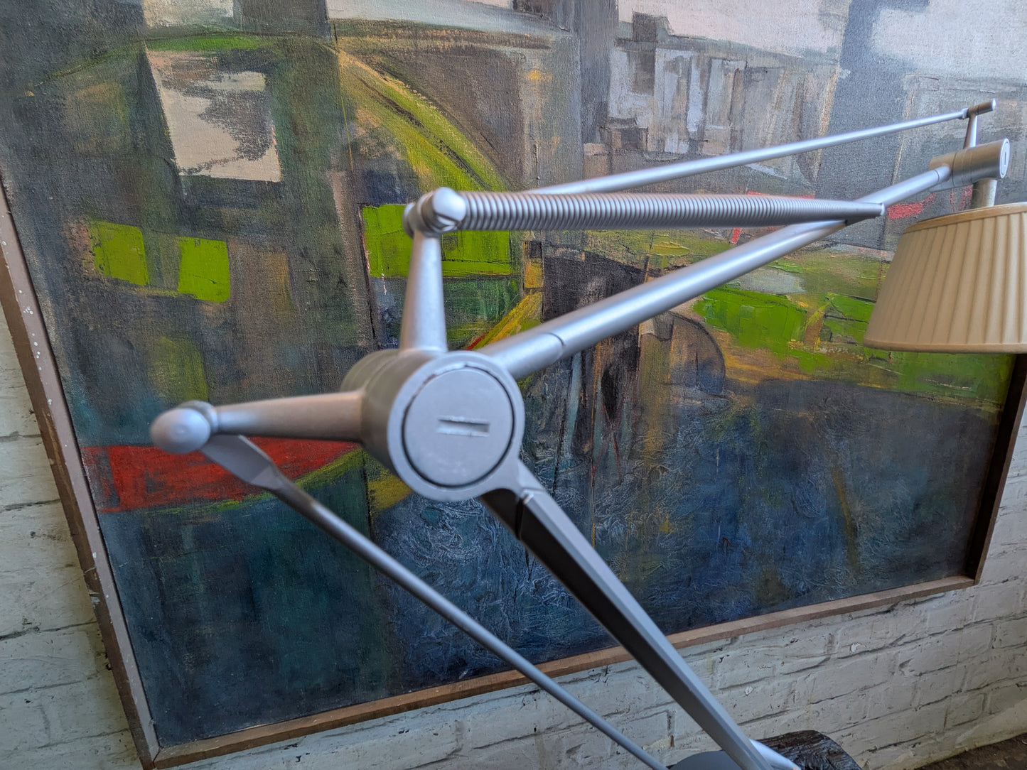 1 Vintage 2004 Philippe Starck for Flos Archimoon Soft Articulated Desk Lamp