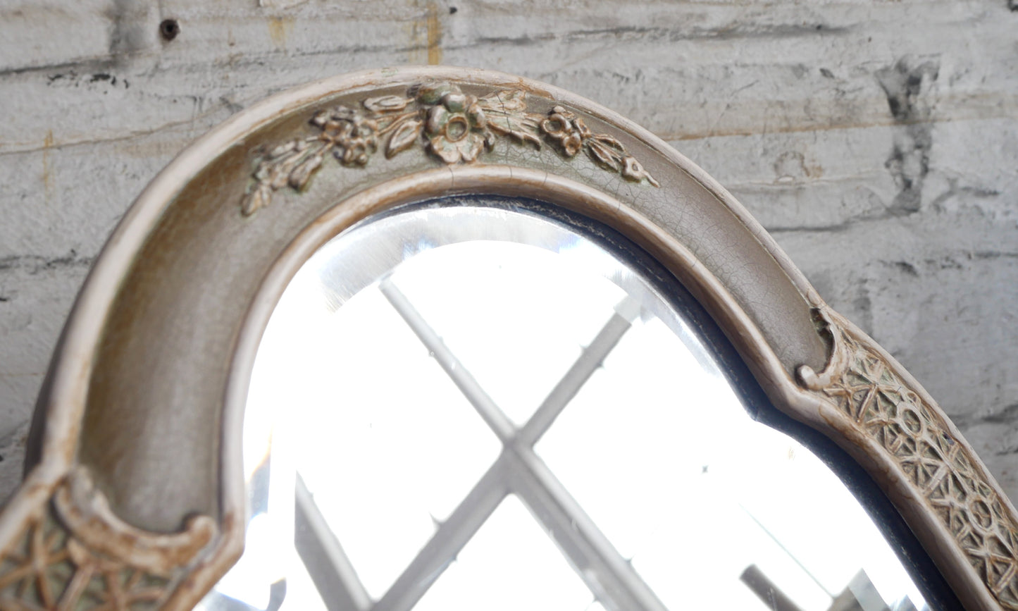 Vintage Dual Use Easel and Wall Dressing Table Top Vanity Mirror