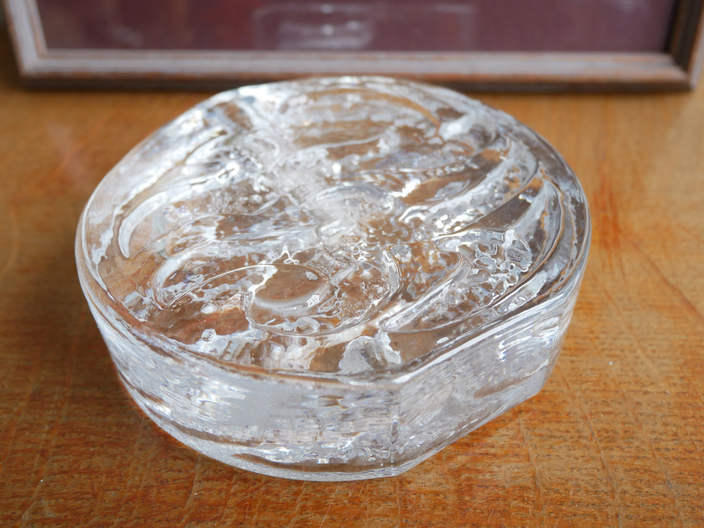 Vintage 1970s Ingrid Glashütte Solifleur Art Glass Stem Vase