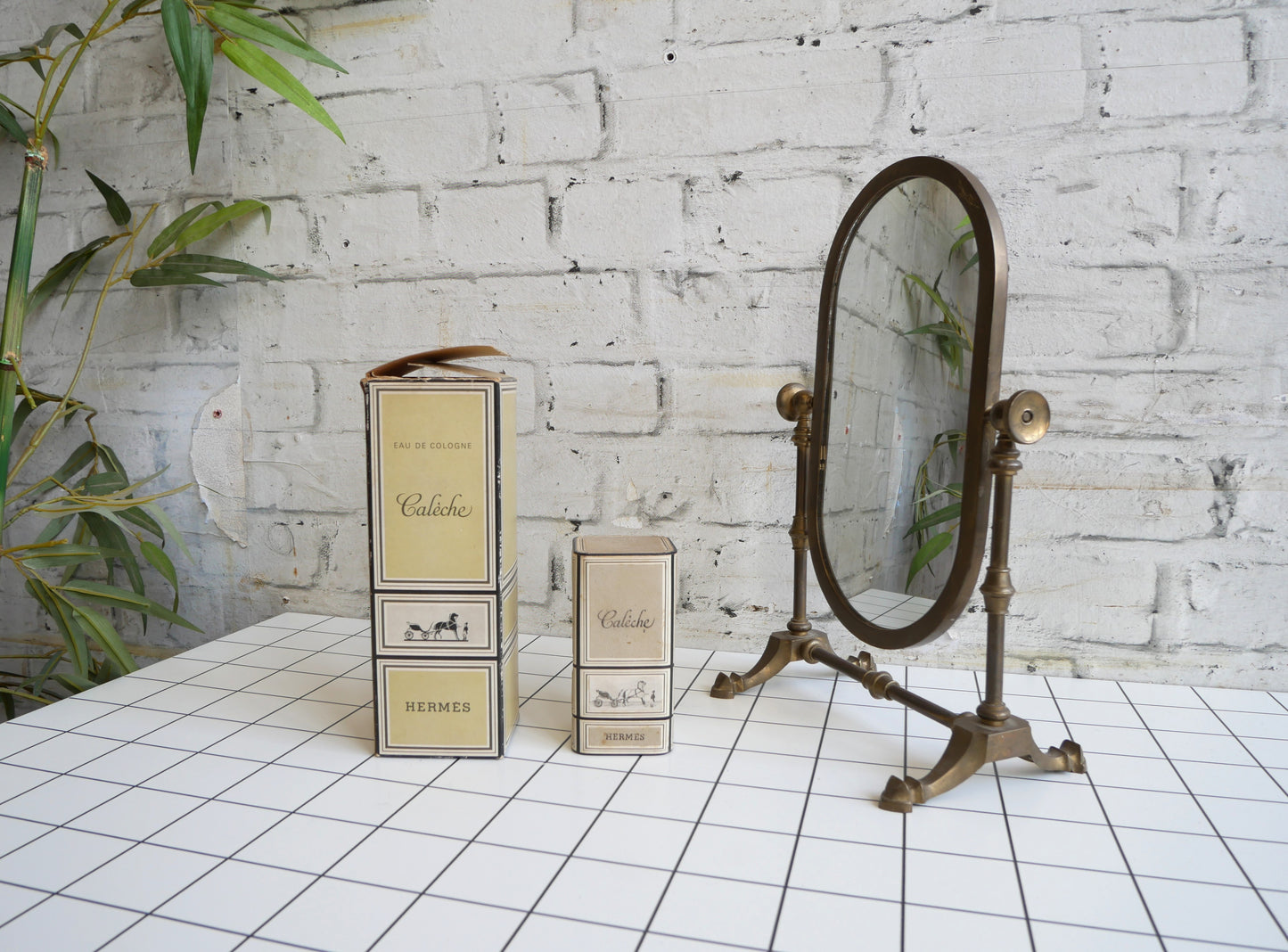 Vintage 1970s 80s Bottles of Hermes Caleche Eau De Toilette Ladies Perfume