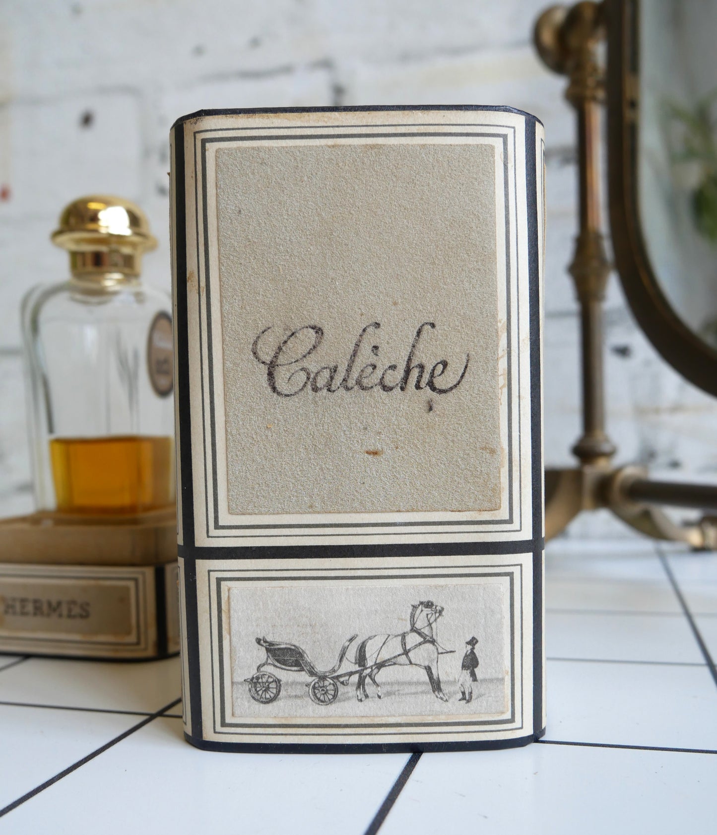 Vintage 1970s 80s Bottles of Hermes Caleche Eau De Toilette Ladies Perfume
