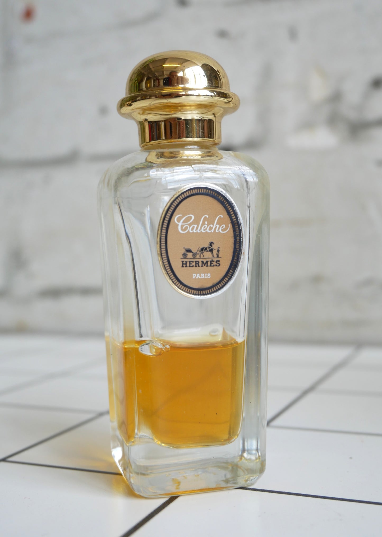 Vintage 1970s 80s Bottles of Hermes Caleche Eau De Toilette Ladies Perfume