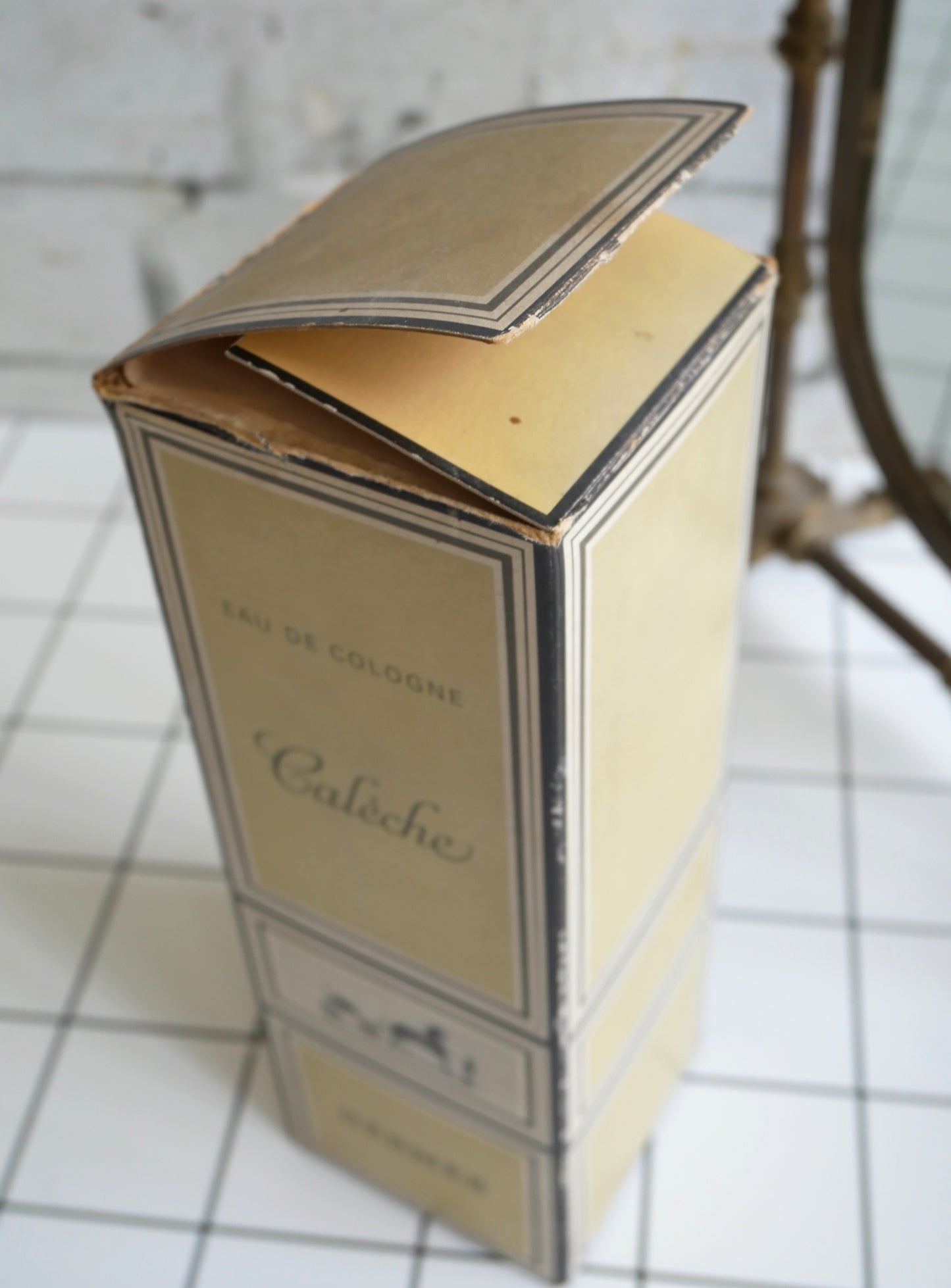 Vintage 1970s 80s Bottles of Hermes Caleche Eau De Toilette Ladies Perfume