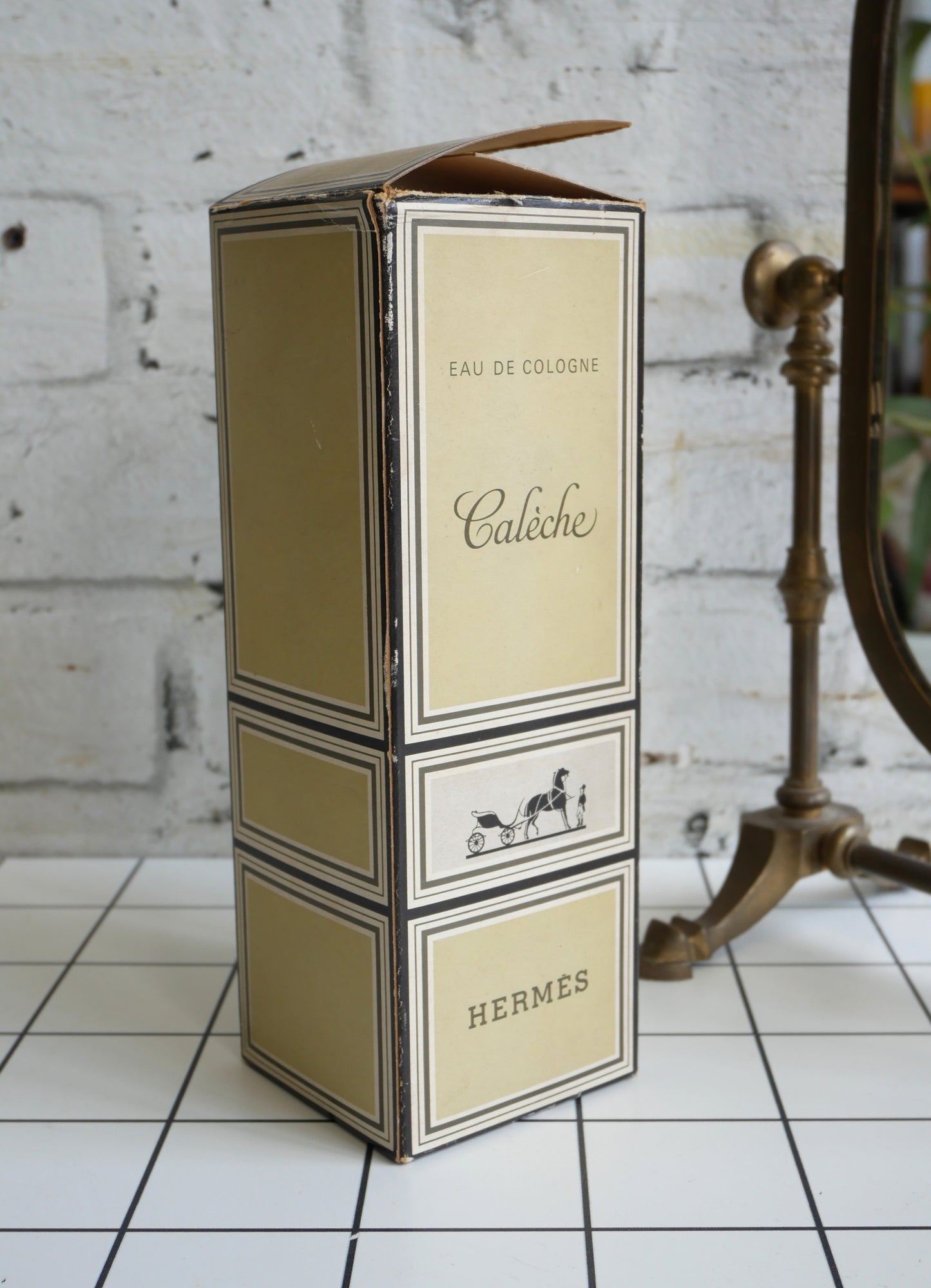 Vintage 1970s 80s Bottles of Hermes Caleche Eau De Toilette Ladies Perfume