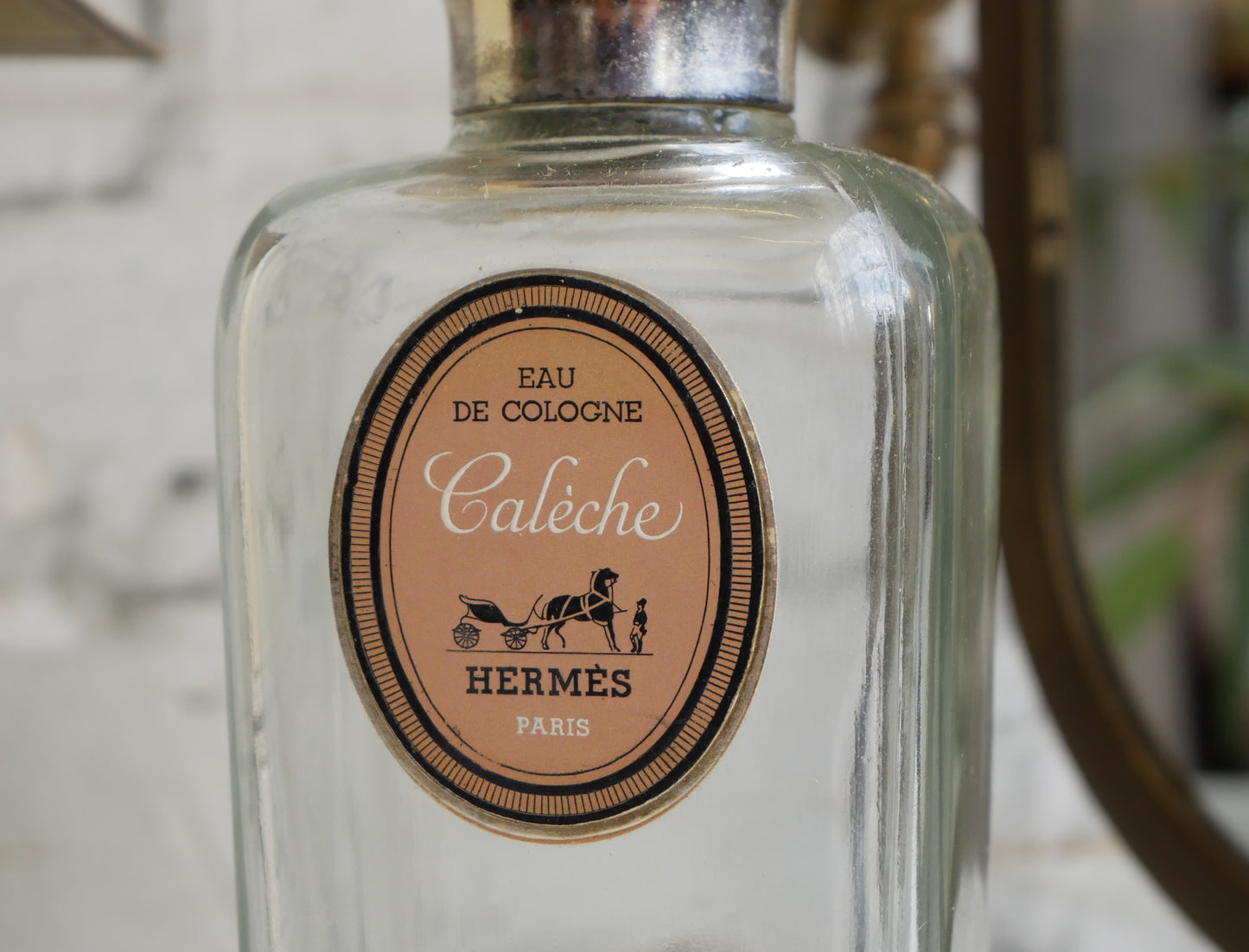 Vintage 1970s 80s Bottles of Hermes Caleche Eau De Toilette Ladies Perfume