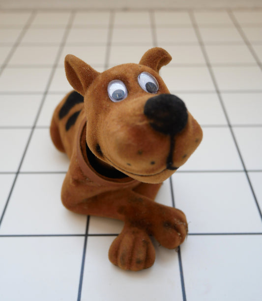Vintage Scooby Doo Style Car Bobble Head Hound Dog