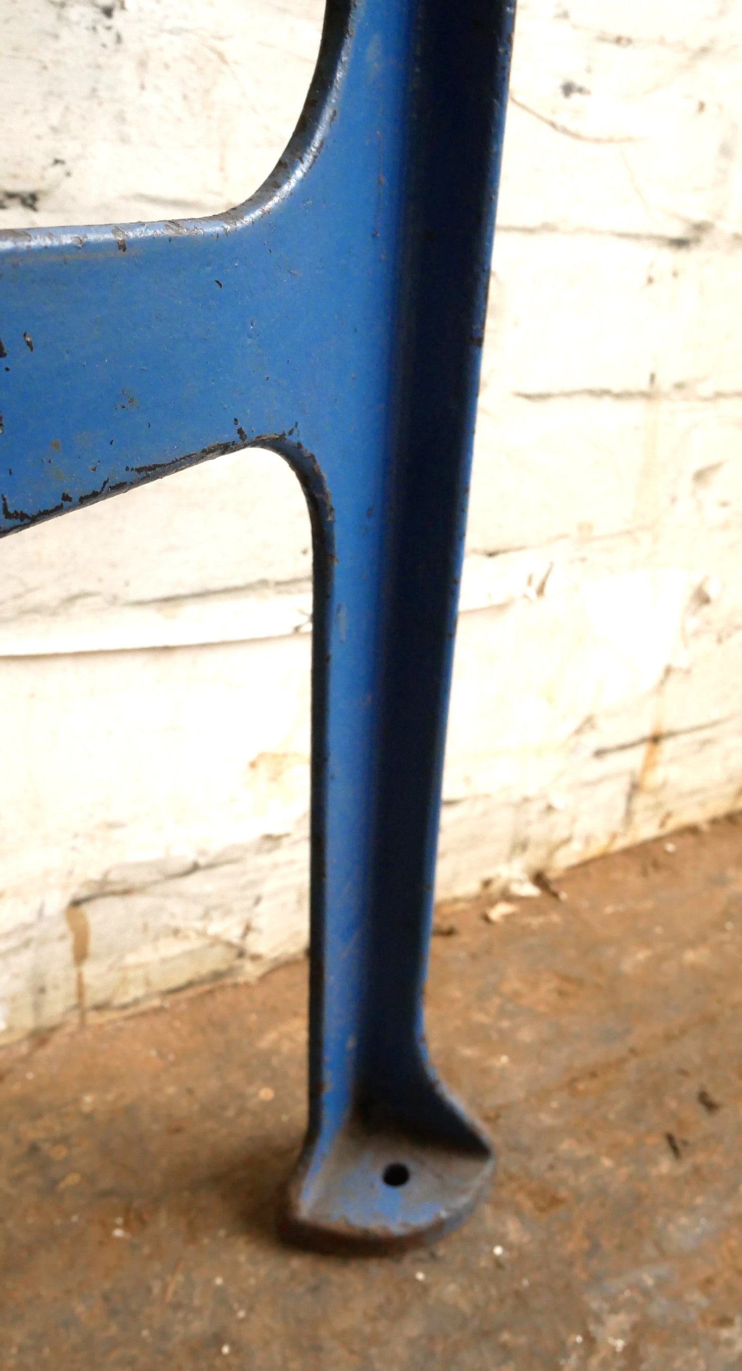 Vintage 50s 60s Mid Century Industrial Machinists Steel Workbench Desk Table