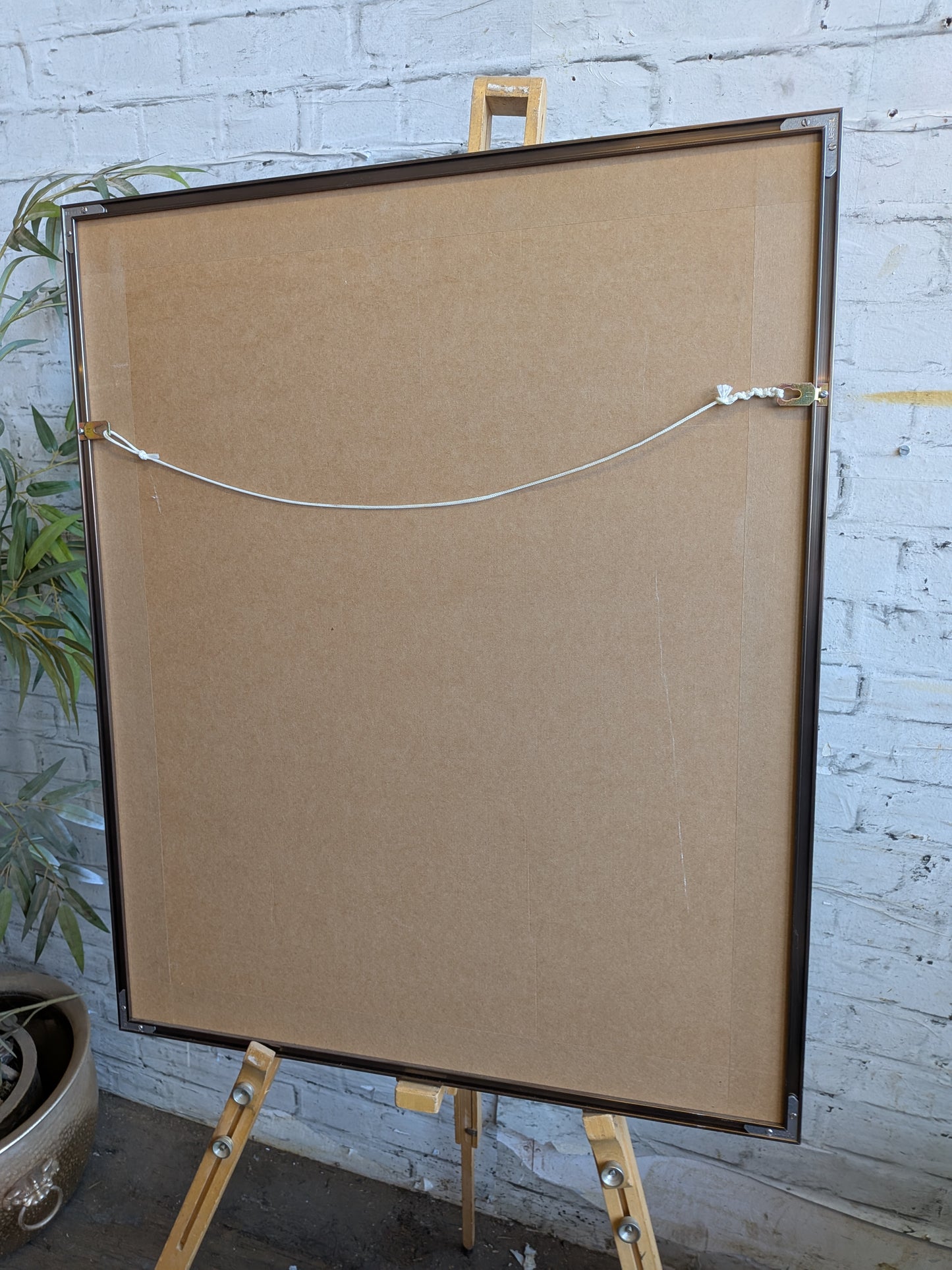 Vintage 1972 Ellen Kuhn Pop Art Style Limited Edition Signed Print - George Raft & Edward G Robinson