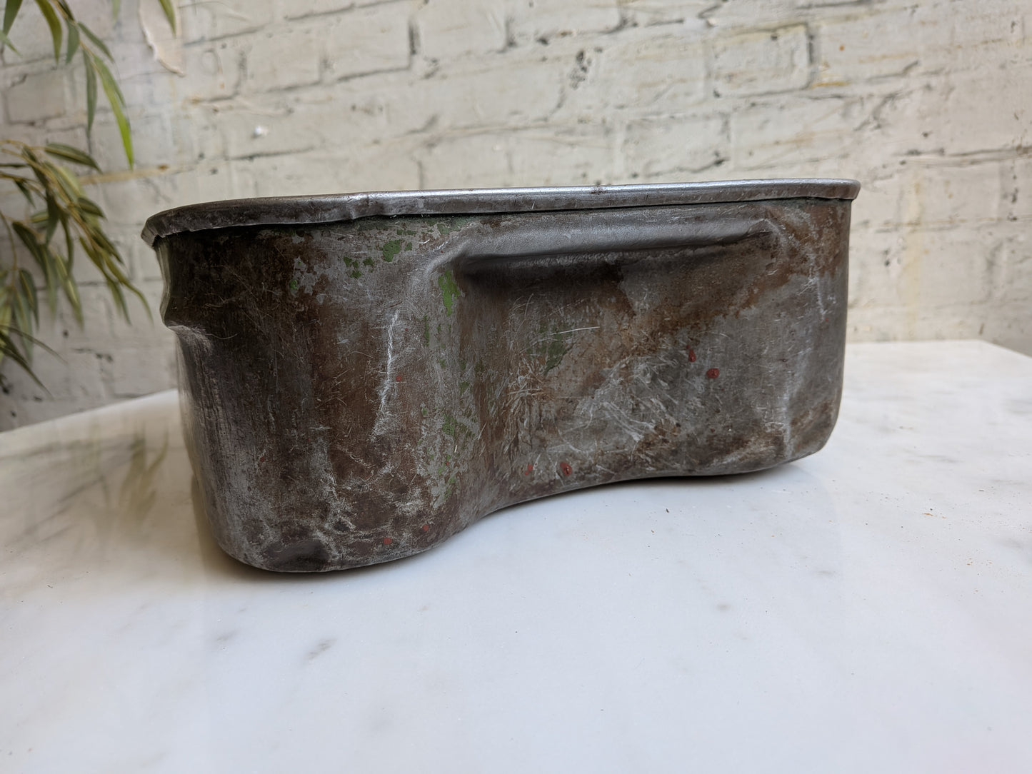 Vintage 40s 50s Mid Century Industrial Factory Steel Metal Storage Case Box Bin