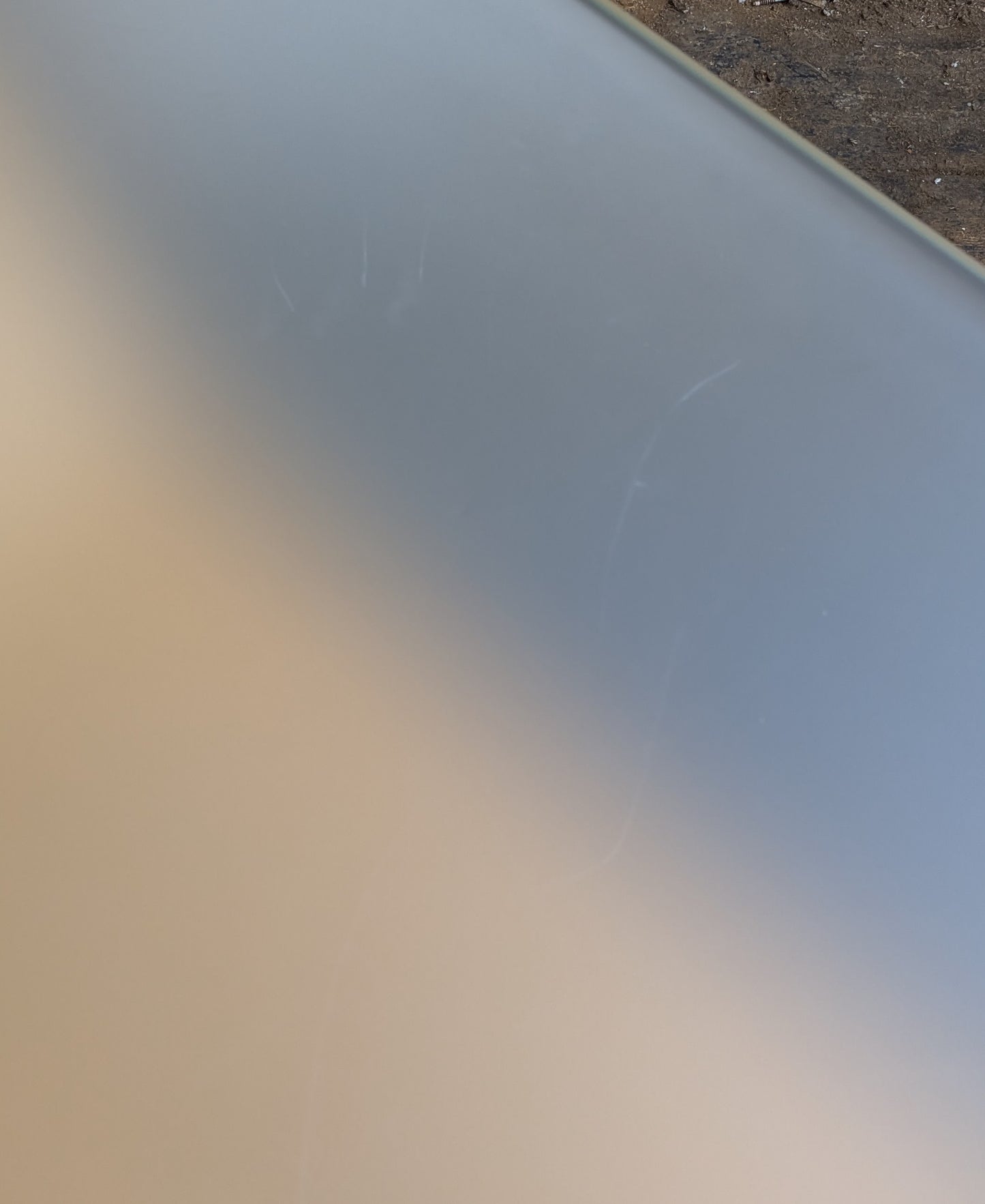 Large Vintage Modernist Style Ekornes Stressless Pegasus Bentwood and Glass Coffee Table with Magazine Rack