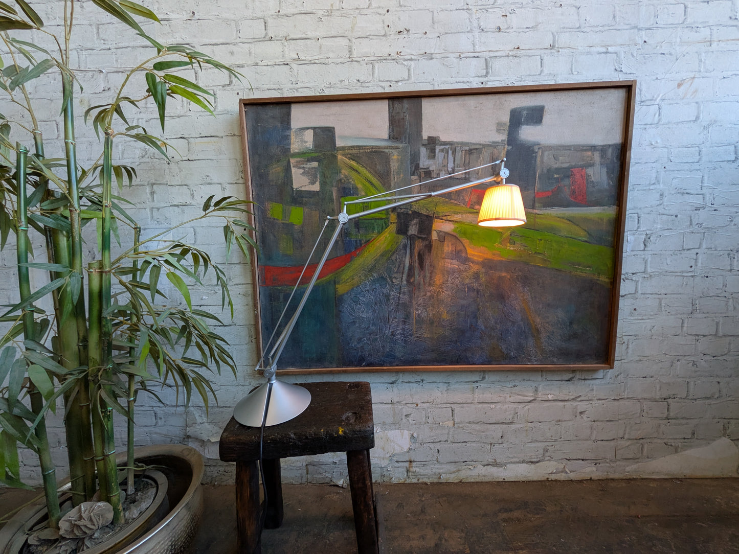 1  Vintage 2004 Philippe Starck for Flos Archimoon Soft Articulated Desk Lamp