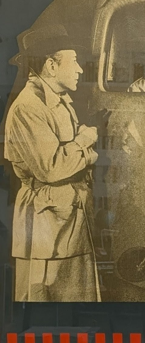 Vintage 1972 Ellen Kuhn Pop Art Style Limited Edition Signed Print - George Raft & Edward G Robinson