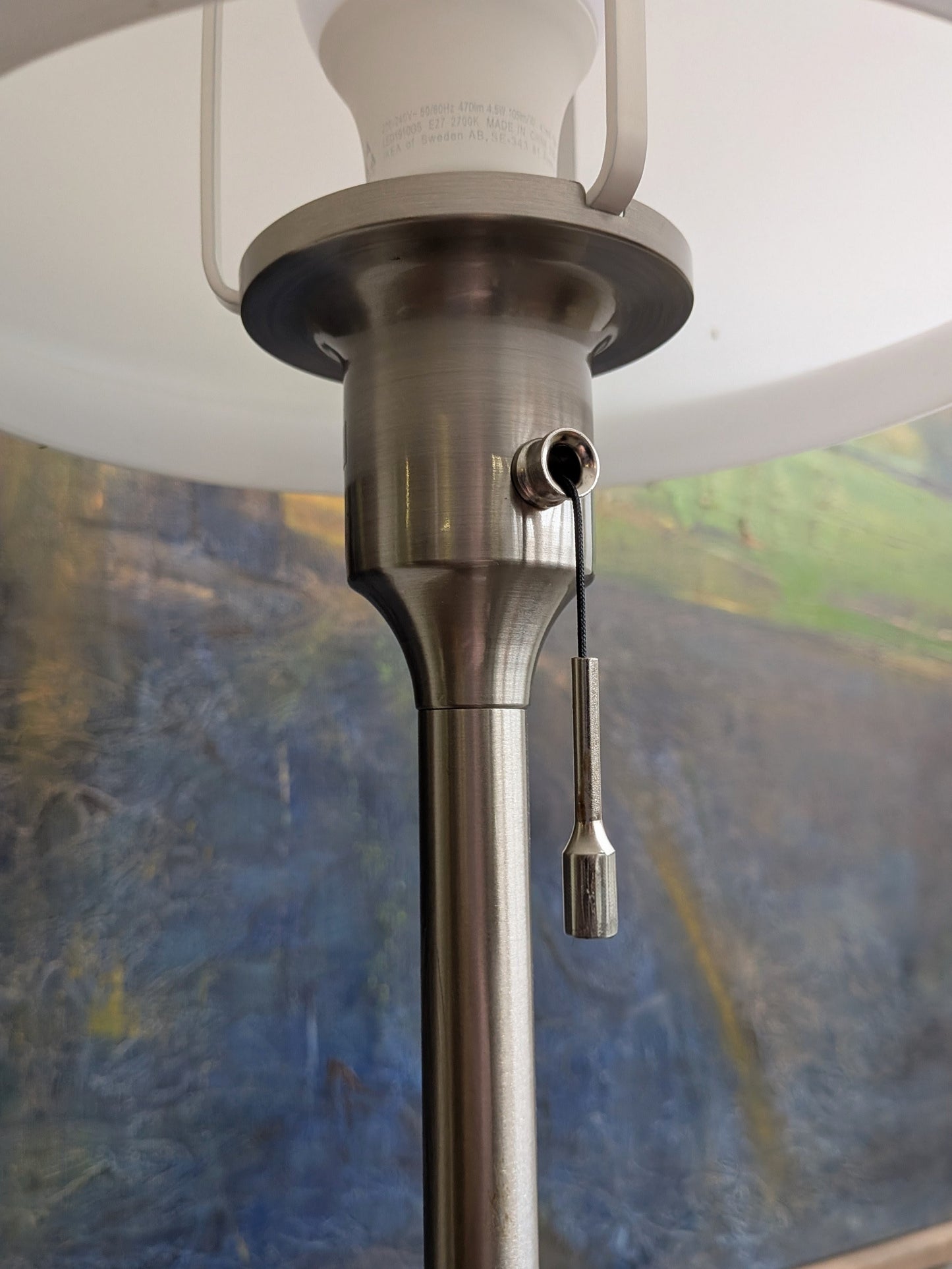 Rare Discontinued 2012 IKEA Tällbyn Retro Space Age MCM Style Floor Lamp