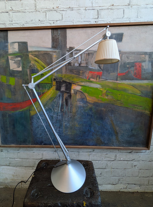 1  Vintage 2004 Philippe Starck for Flos Archimoon Soft Articulated Desk Lamp