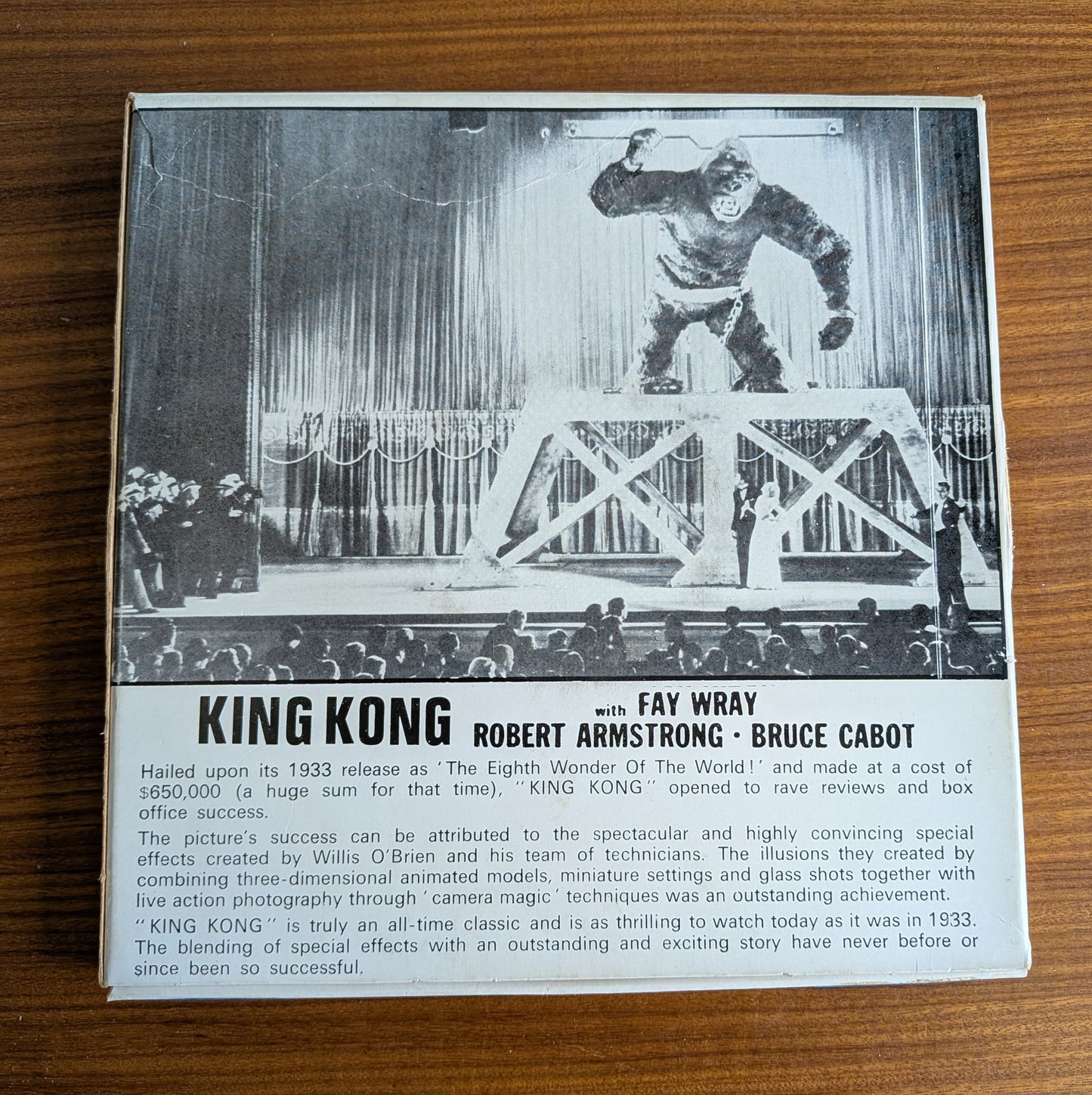 6 x Vintage 1970s Mountain Films Super 8mm Cine Film Reels  of King Kong 1933