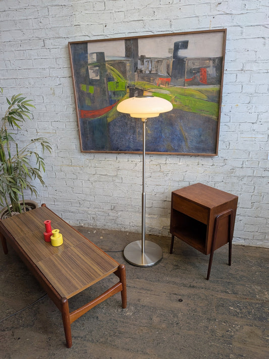 Rare Discontinued 2012 IKEA Tällbyn Retro Space Age MCM Style Floor Lamp