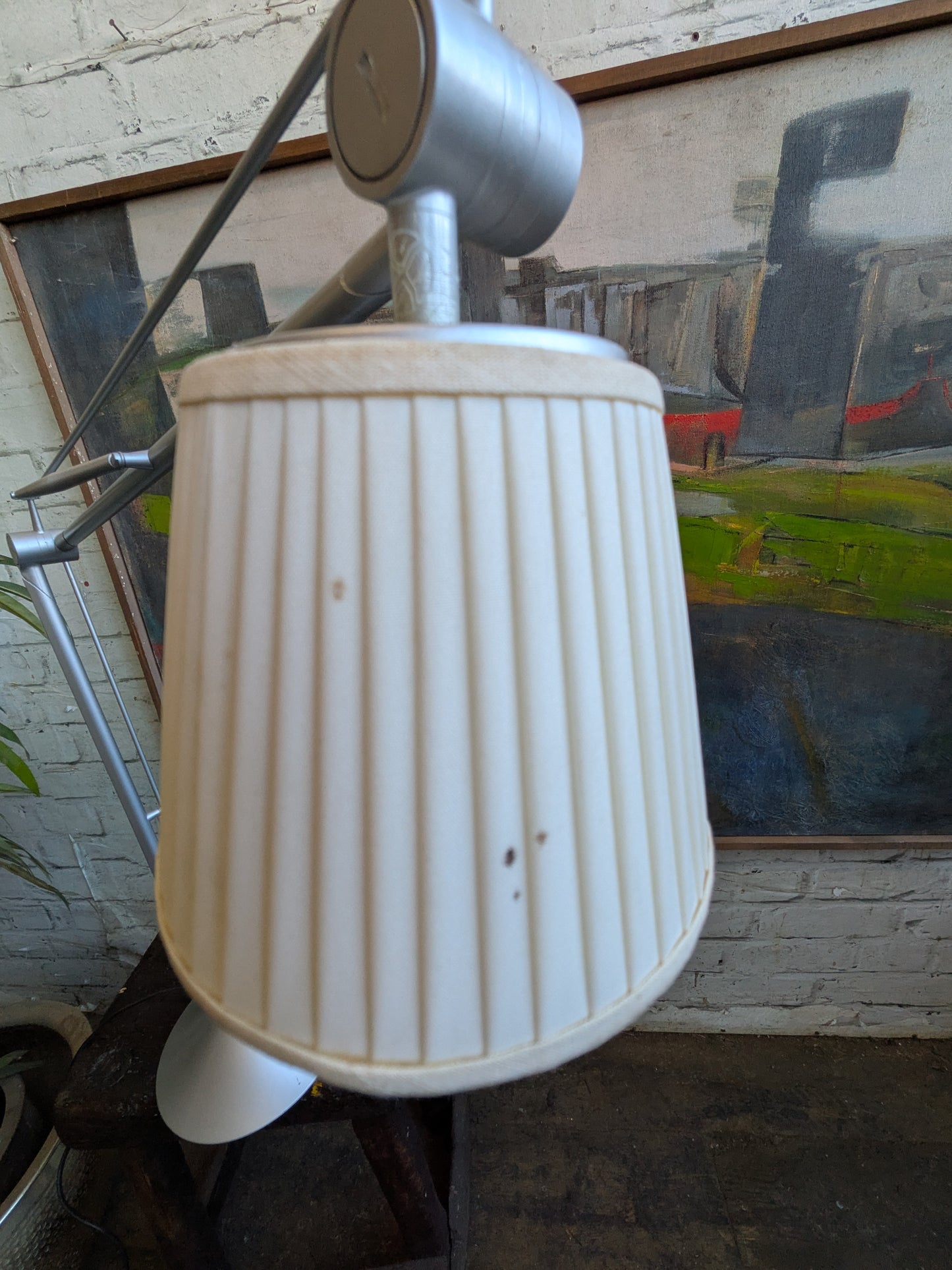 1  Vintage 2004 Philippe Starck for Flos Archimoon Soft Articulated Desk Lamp