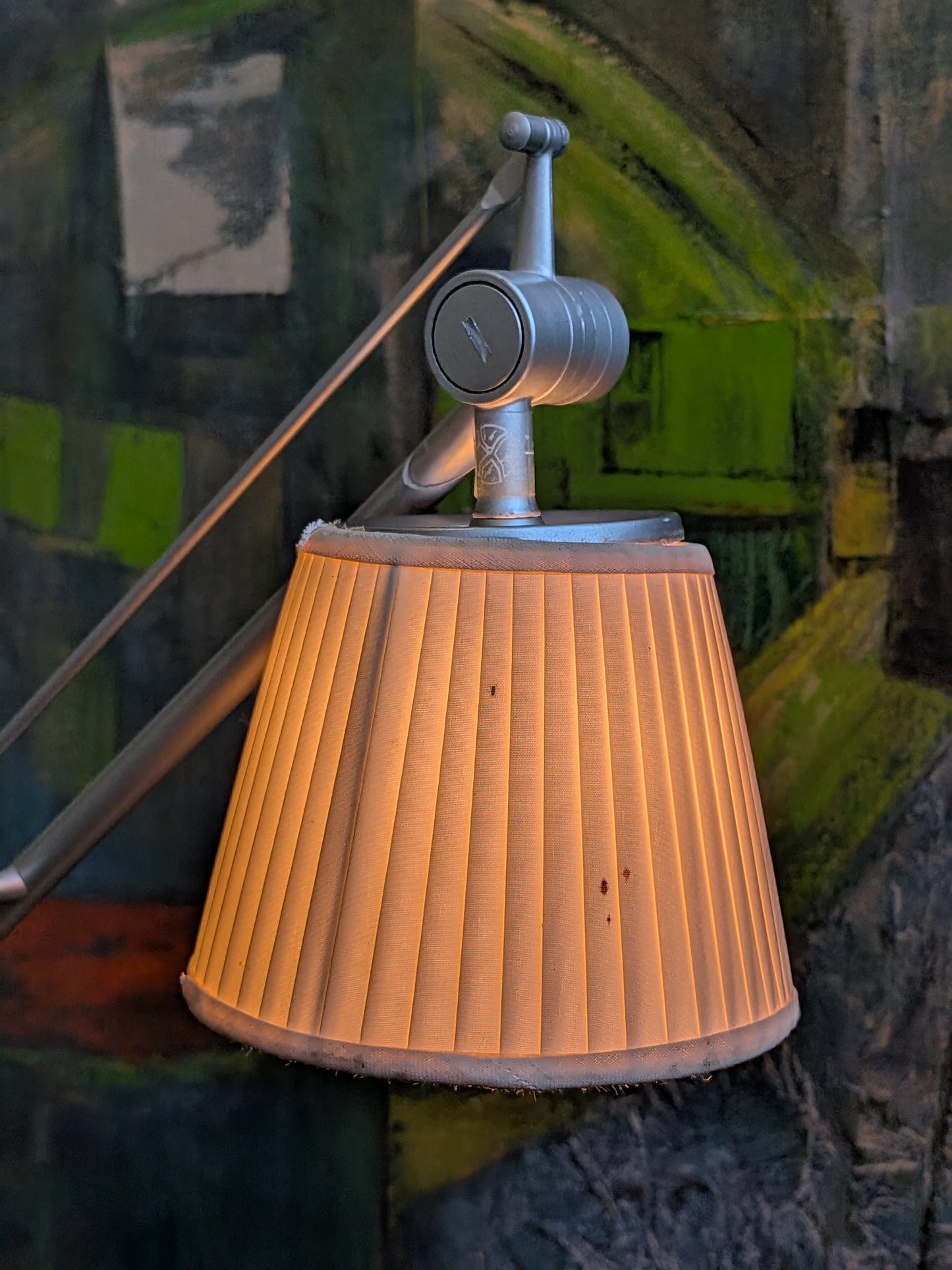 1  Vintage 2004 Philippe Starck for Flos Archimoon Soft Articulated Desk Lamp