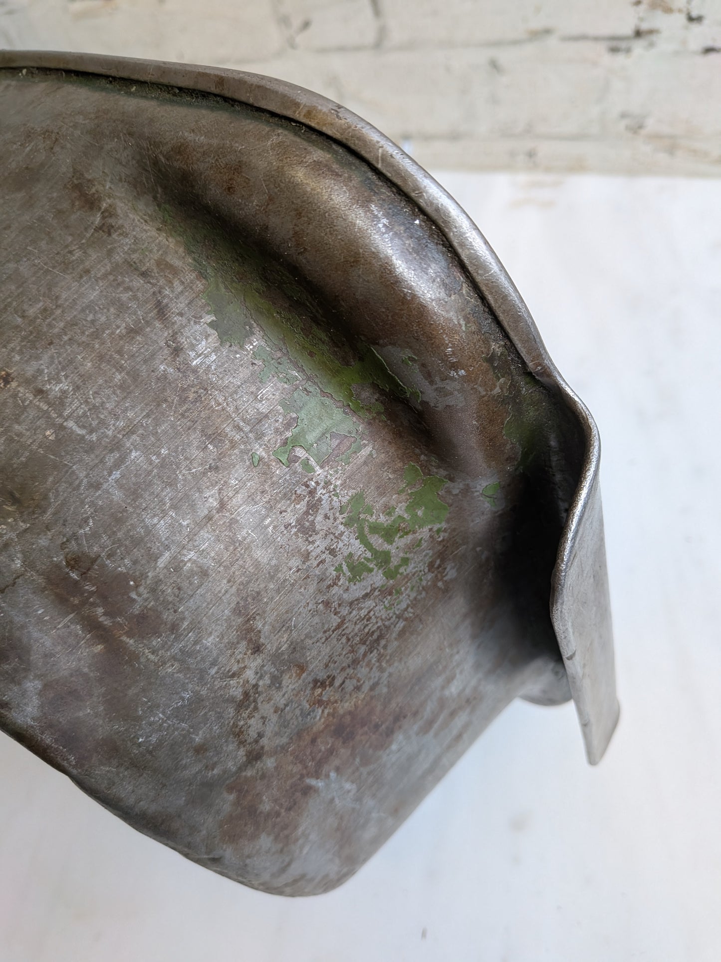 Vintage 40s 50s Mid Century Industrial Factory Steel Metal Storage Case Box Bin